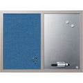 Bi-office combinatiebord mx04429608 blauw zilver
