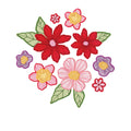 Sizzix • clear stamps set 16pcs 35pcs framelits die floral layers 1 by vicki boutin