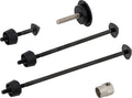 Pitlock security set 02 ga front wheel + rear wheel + seatpost + ahead