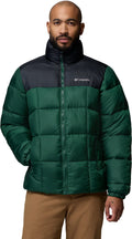 Columbia puffect™ iv jacket heren outdoorjas - rain forest, black m