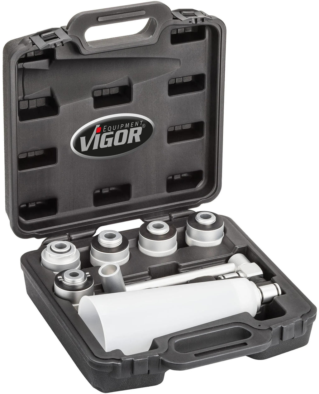 Vigor adapter öleinfüllsatz v6027 oil filler adapter set vigot 7-part