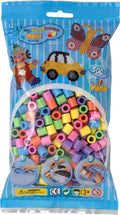 Hama Maxi Bügelperlen in Schale - Pastellmix (050), 600 Stück.