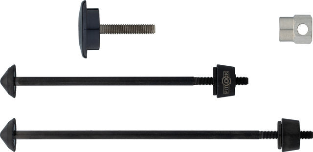 Pitlock security set 03 ga front wheel + rear wheel + ahead