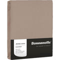 Bonnanotte hoeslaken jersey kiezel 90x200cm