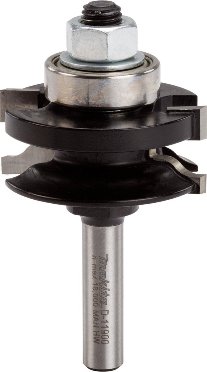 Makita r4,76 s 8mm freesbit contraprofielfrees + lager 41,28 s8 - d-11900