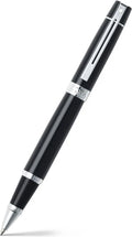 Sheaffer rollerball - 300 - glanzend zwart en chroom - penpunt m - schrijfkleur zwart - sf-e1931251