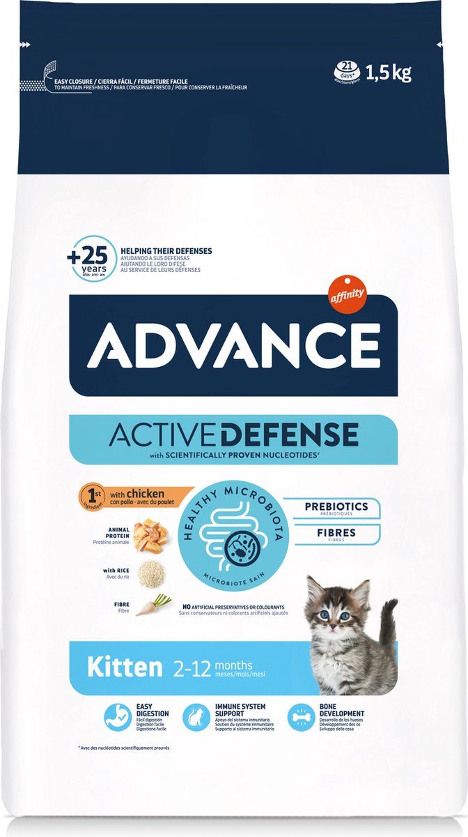 Advance - kitten - chicken rice - kattenvoer - 1,5 kg