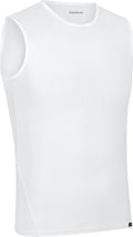 Gripgrab - ultralight mesh mouwloos base layer zomer fiets ondershirt polygiene zweethemd - wit - heren - maat xl