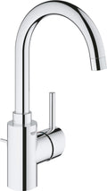 Grohe concetto wastafelkraan l-size - met waste - hoge draaibare uitloop - chroom