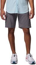 Columbia silver ridge™ utility cargo short heren outdoorbroek - city grey 38