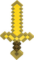 Disguise minecraft gouden zwaard – 50 x 25 cm – kunststof one size