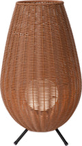Lucide colin ip44 - oplaadbare tafellamp binnen buiten - accu batterij - led 3 stepdim - 1x3w 3000k - ip44 - naturel