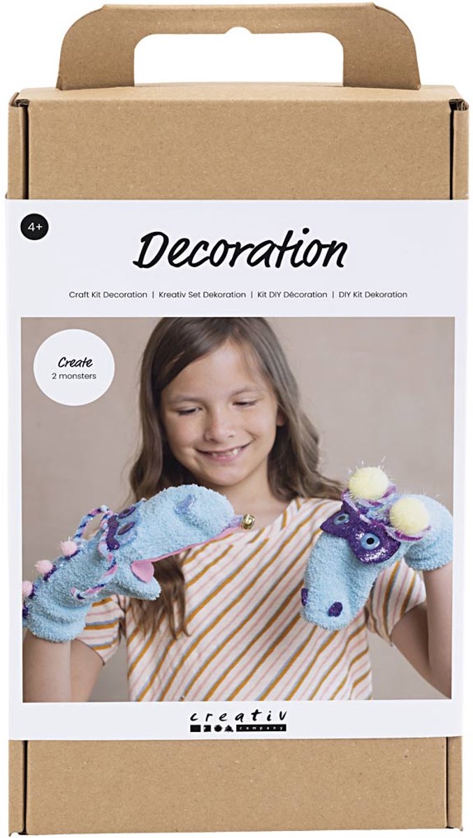 Kreative Firma Hobbyset Socken Monster