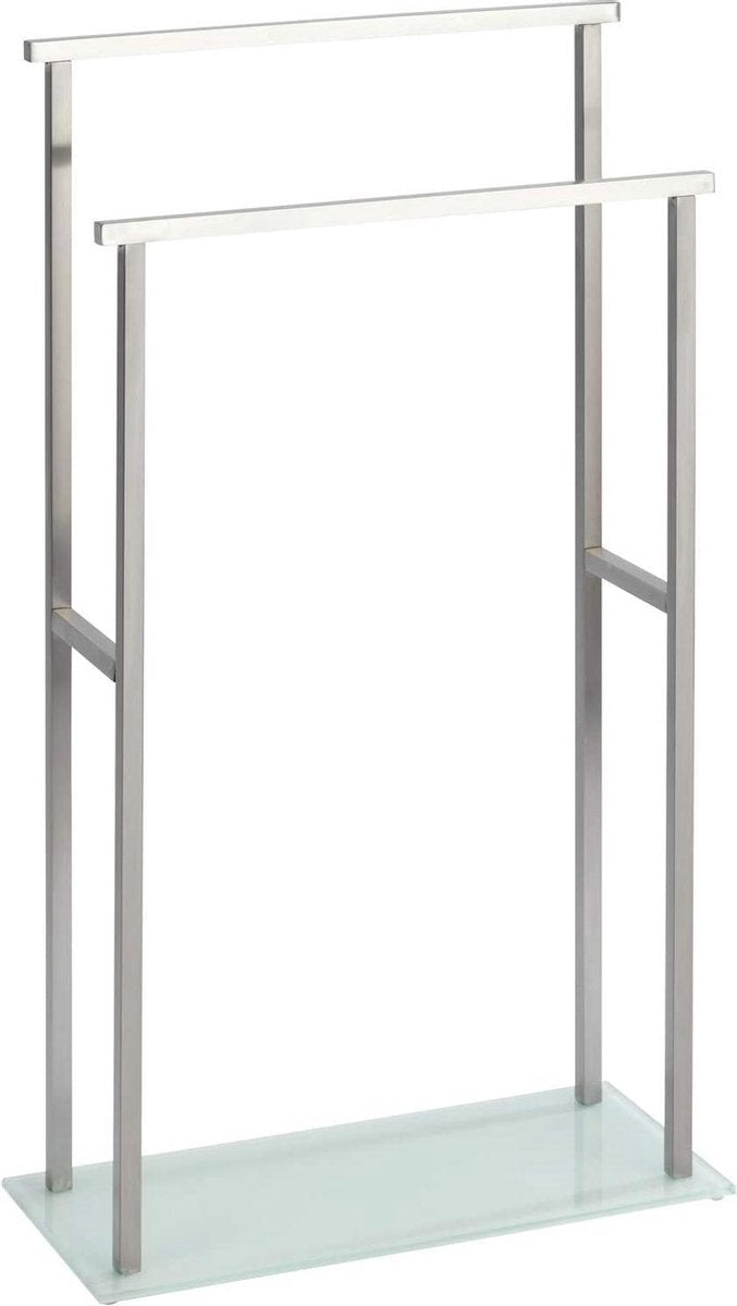 Wenko handdoekenrek debar 83 cm rvs glas chroom