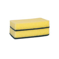 Wecoline weco schuurspons geel groen 150x90x30 mm (10 stuks)