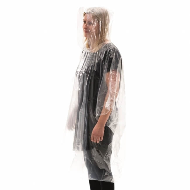 Einfacher Campingponcho