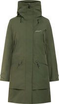 Didriksons ilma wns parka 8 dames outdoorjas - deep green