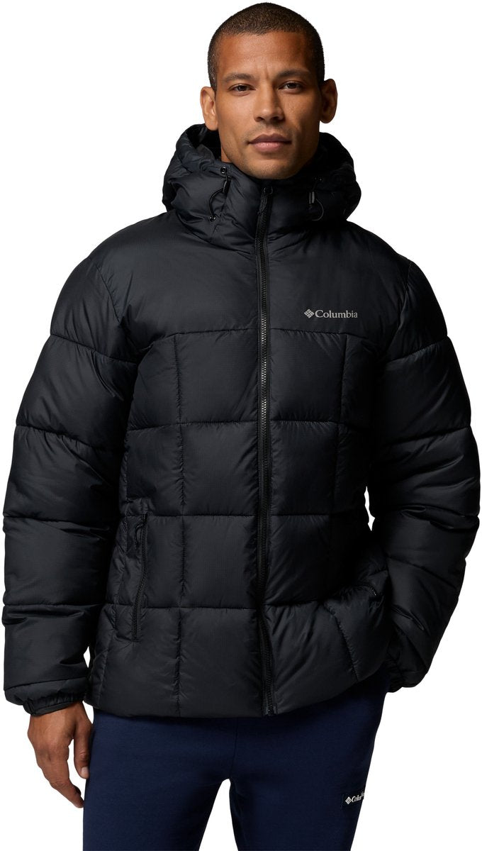 Columbia puffect™ iv hooded jacket heren outdoorjas - black xxl