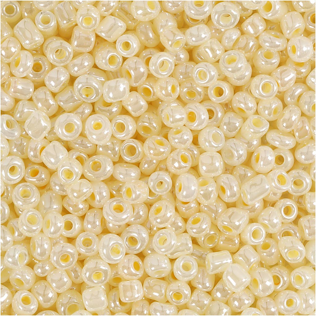 Creativ company kralen rocailles ivoor, 500gram