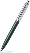 Sheaffer balpen - sentinel 321 - dark green brushed chrome