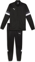 Puma teamrise tracksuit heren trainingspak - black- black