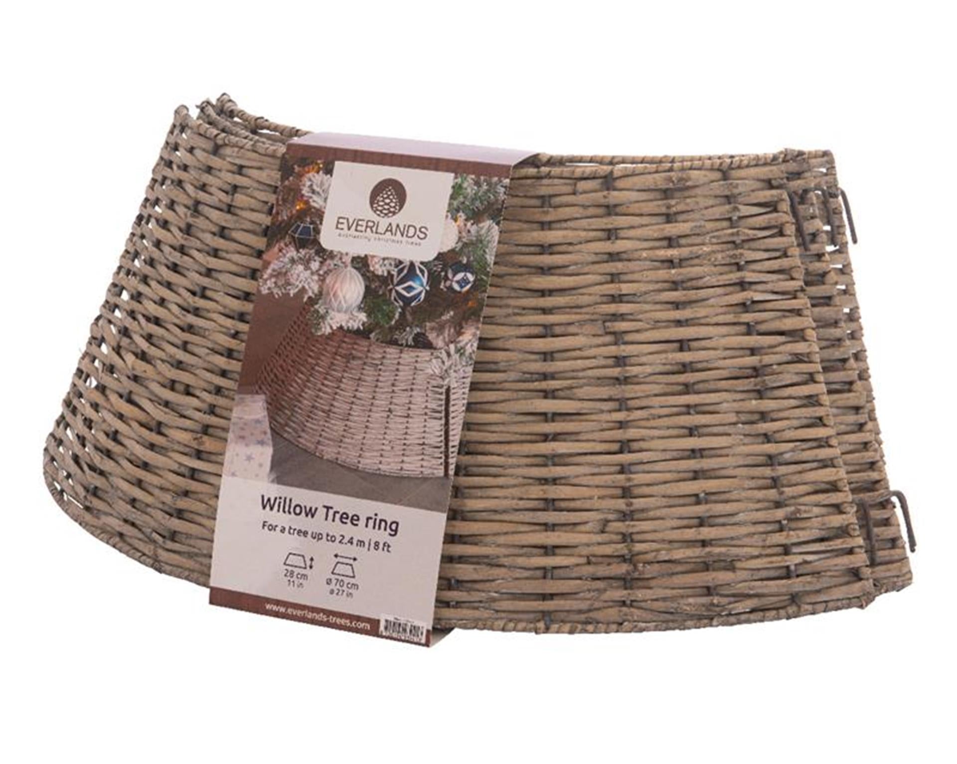 Decoris kerstboomring wilg dia57cm