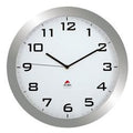 Wandklok alba horissimo m 38cn zilver grijs