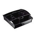Verdeelplaat cep 130 68x205x216mm polystyreen zwart