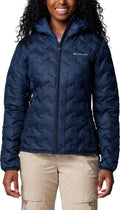 Columbia delta ridge™ ii down hooded jacket women's outdoorjas - collegiate navy - maat l