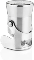 Viski champagnestopper - roestvrijstaal - silverplated