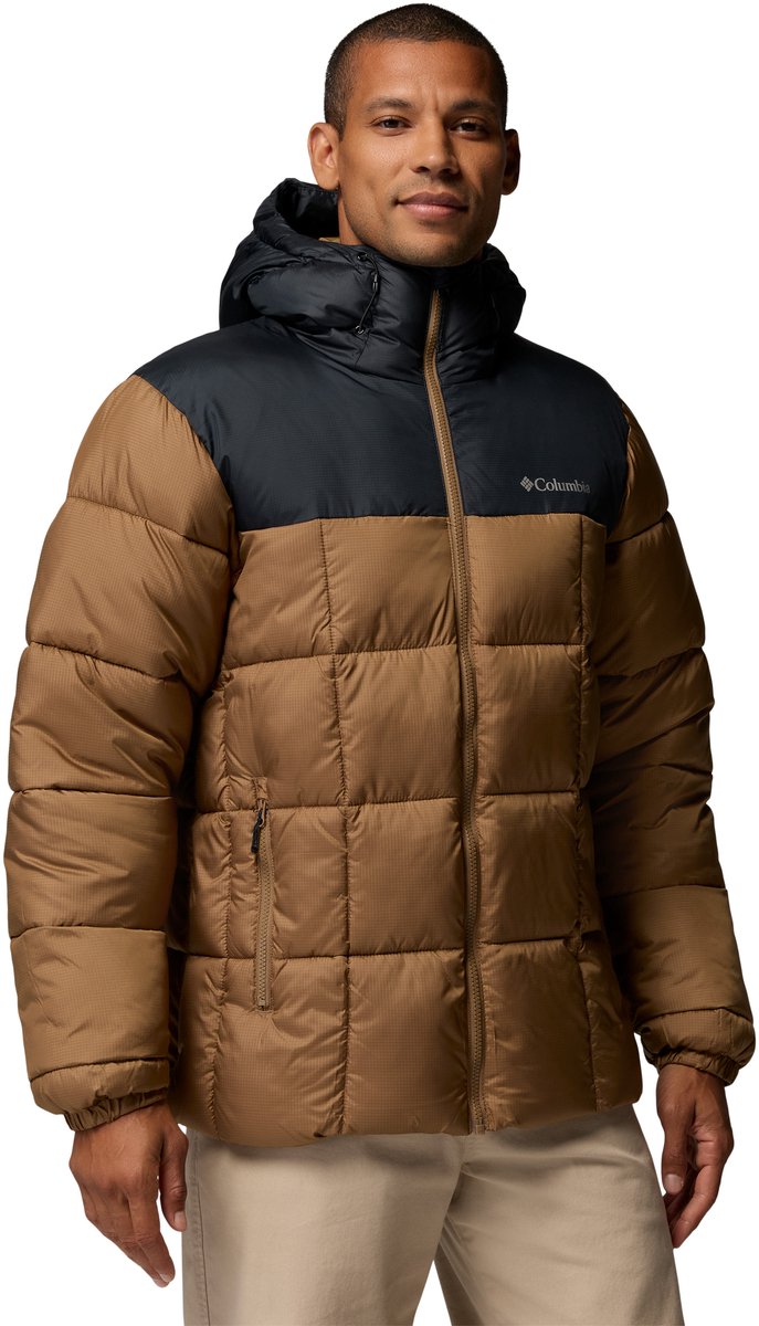 Columbia puffect™ iv hooded jacket heren outdoorjas - delta, black xxl