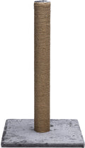 Beeztees lesley - krabpaal - grijs - 35x35x60 cm