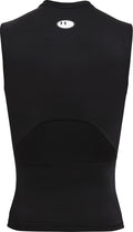 Under armour ua hg armour comp sl-blk heren sportshirt - zwart - wit