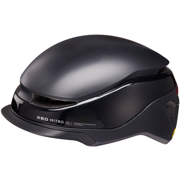 Ked fietshelm mitro ue-1 l (58-61cm) - mat zwart