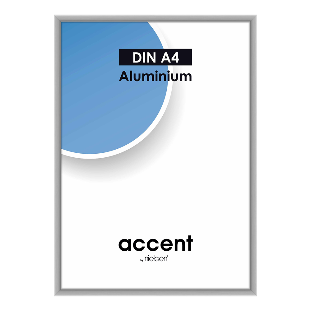 Nielsen design nielsen fotolijst 53223 accent glanzend zilver 13x18 cm