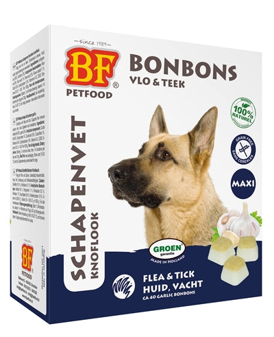 BF Petfood Biofood Schafsfett Maxi-Bonbons Knoblauch
