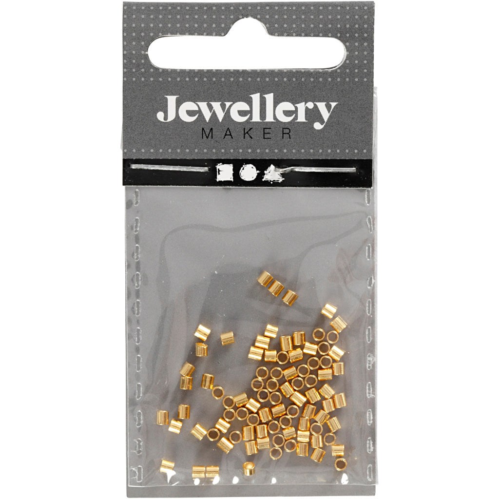 Https: www.cchobby.nl knijpkralen-tube-afm-2x2-mm-gatgrootte-1-4-mm-verguld-80-stuk-1-doos
