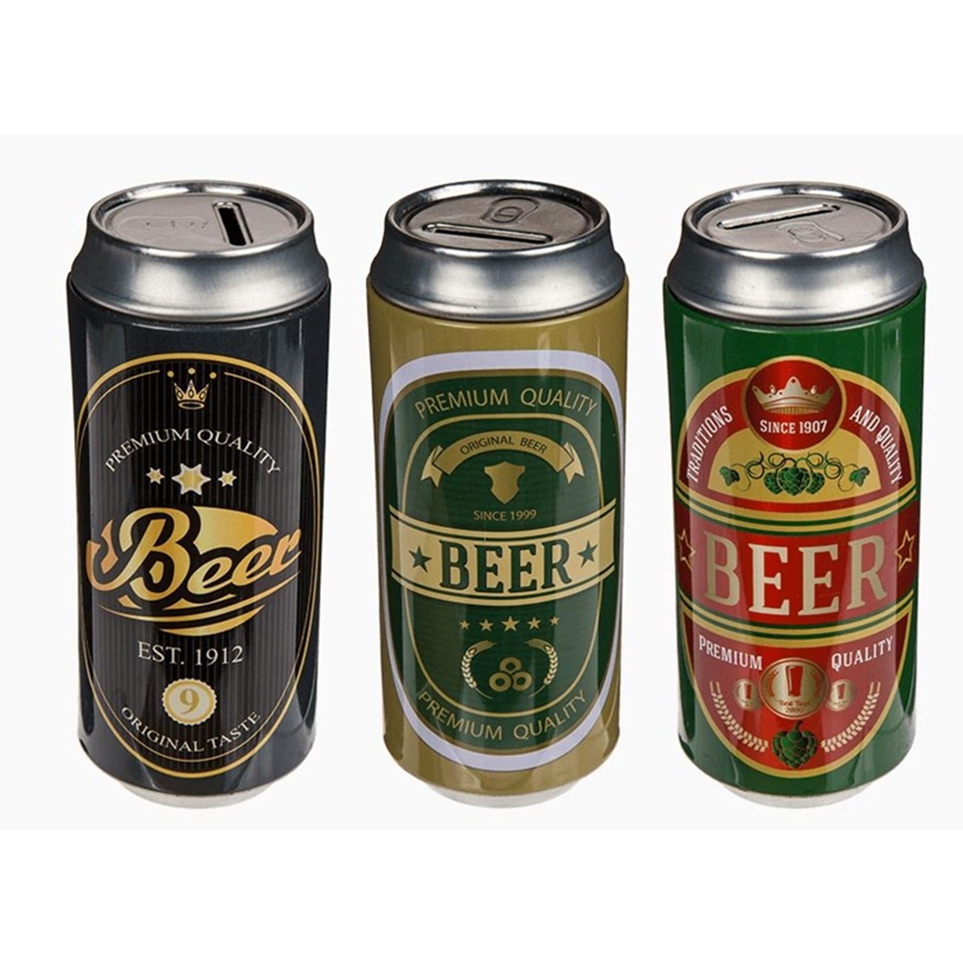 Ootb spaarblik bierblik 16x7cm