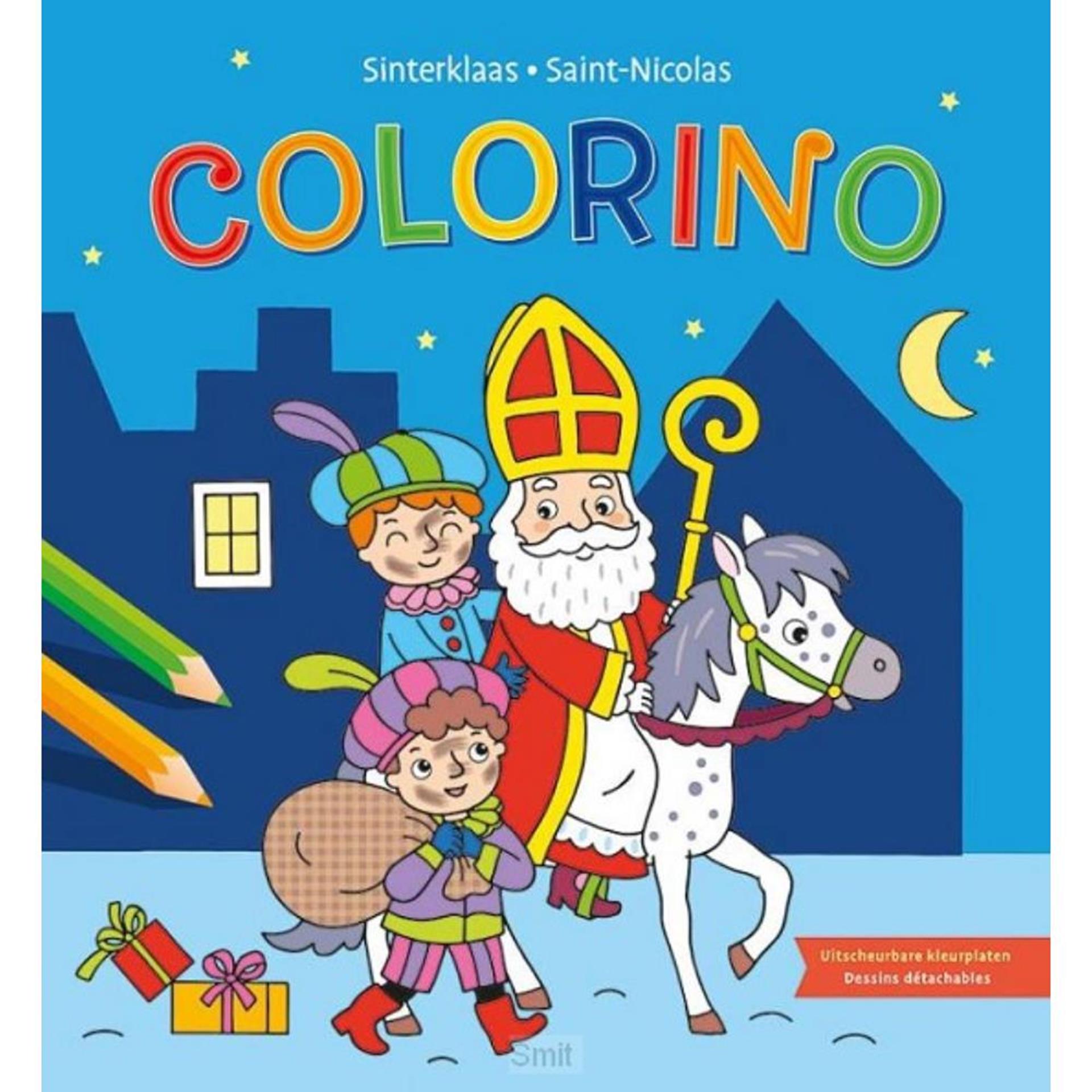 Deltas sinterklaas kleurblok