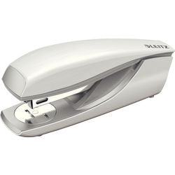 Leitz style metalen nietmachine voor kantoor - perforeert tot 30 vel - wit