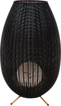 Lucide colin ip44 - oplaadbare vloerlamp binnen buiten - accu batterij - led 3 stepdim - 1x3w 3000k - ip44 - zwart