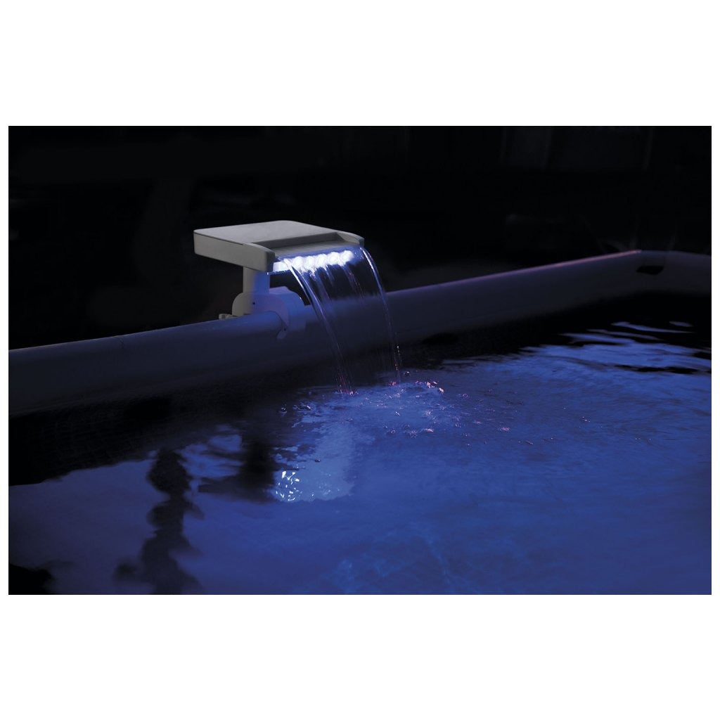 Intex mehrfarbiger LED-Wasserfall für Schwimmbecken