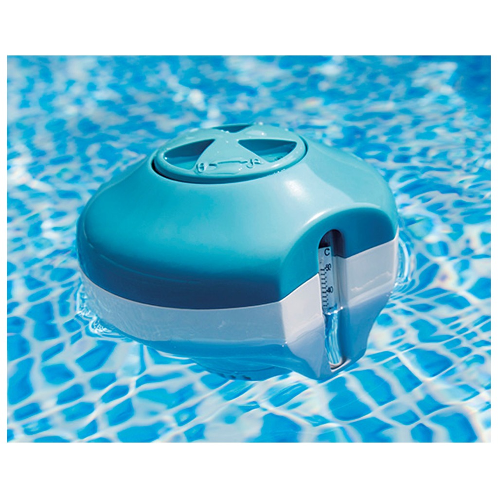 Intex 2-in-1 Chlor-Schwimmgerät mit Thermometer
