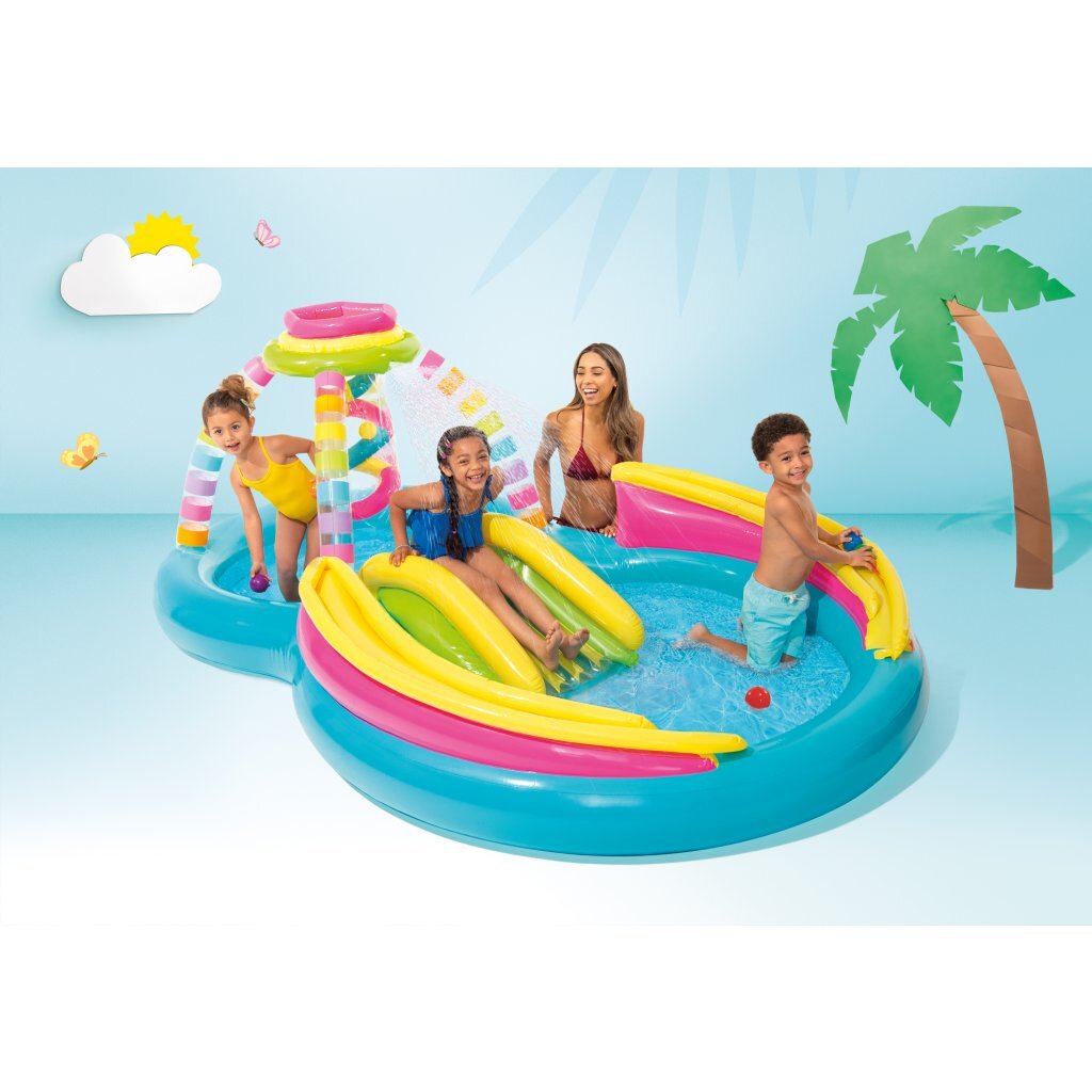 Intex Schwimmbad-Spielcenter Regenbogen-Trichter