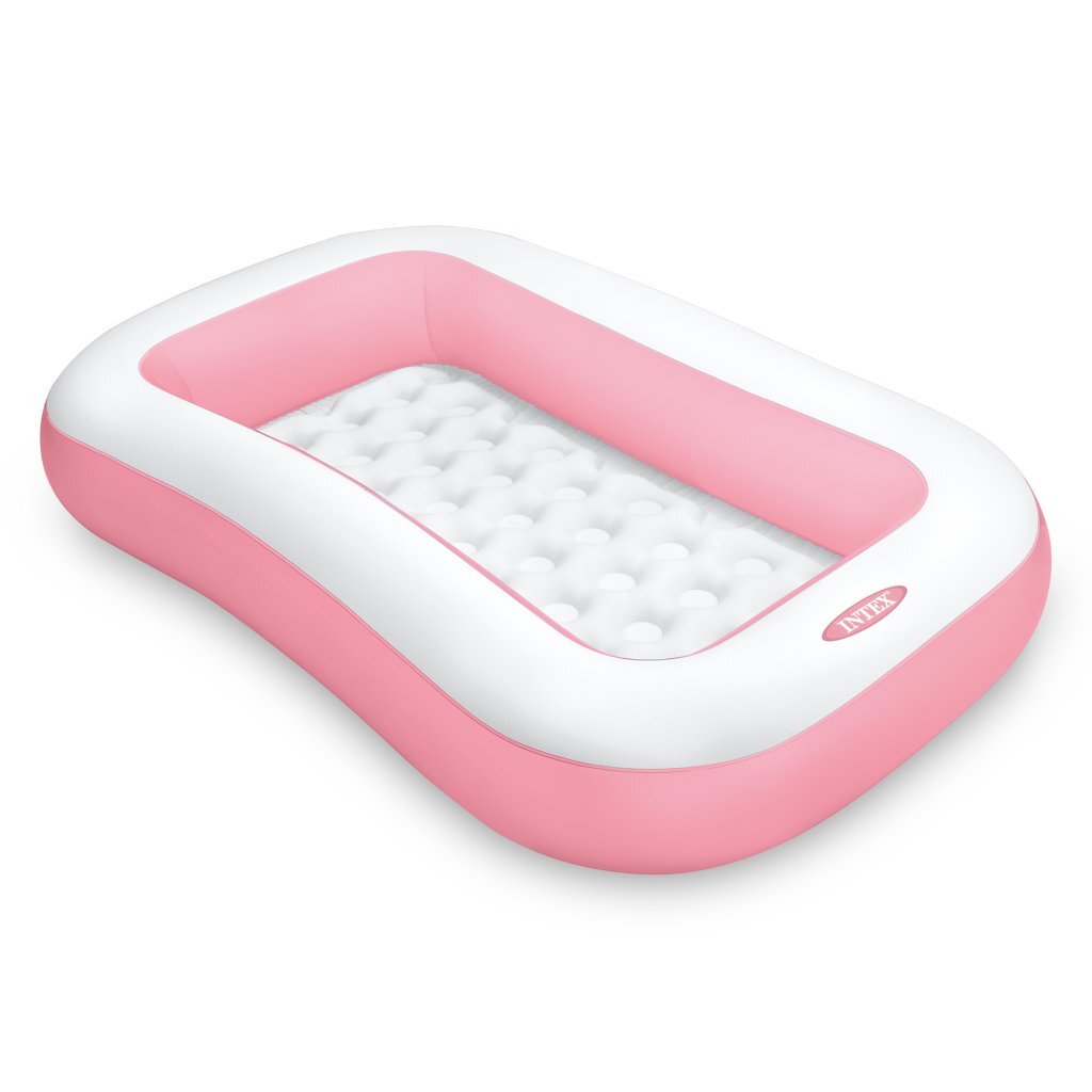 Intex 58423np Wetset Kollektion rechteckiger Pool 166x100x25 cm rosa-weiß