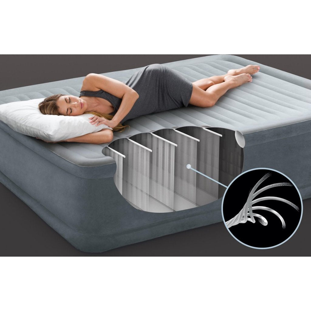 Intex Comfort Plush erhöhtes Luftbett - Doppelte