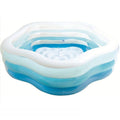 Intex 56495np aufblasbarer Pool 185x180x53 cm blau weiß