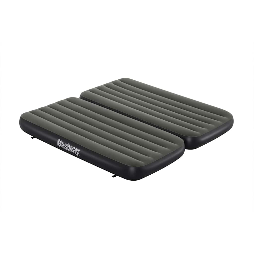 Bestway luchtbedden koppelbaar - zwart - 188 cm x 99 cm x 25 cm