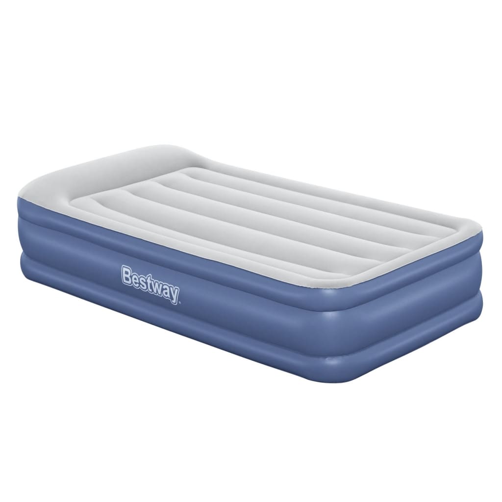 Luftbett Tritech 46 cm Twin AC blau/grau