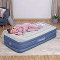 Luftbett Tritech 46 cm Twin AC blau/grau